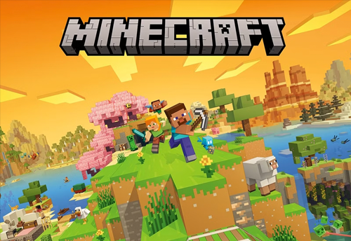 Minecraft key art